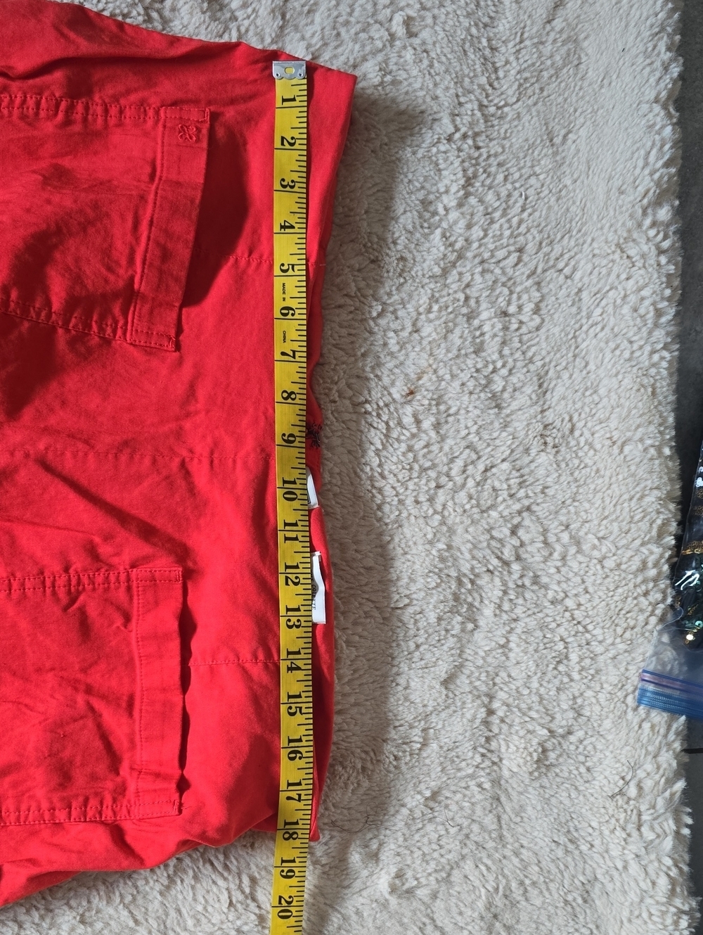 Maeve Red Ruffle-Hem Pajama Pants - Picture 3 of 6